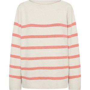 Soyaconcept Trui ' SC-KANITA STRIPE 21. '  pink