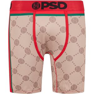 PSD Boxershorts  beige / groen / rood / zwart