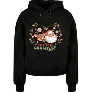 Sweatshirt 'Christmas Hippie Santa And Reindeer'