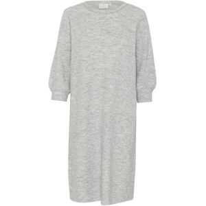 Kaffe Gebreide jurk 'KA Meridith'  lichtgrijs