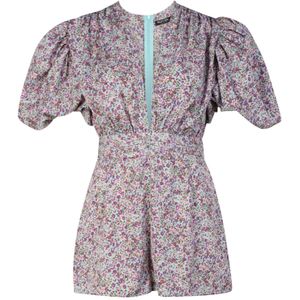 Nasty Gal Petite Jumpsuit  turquoise / grijs / lila