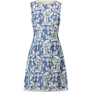 Kraimod Cocktailjurk  donkerblauw / wit