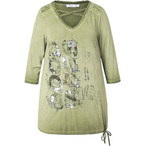 MIAMODA Shirt  riet / grasgroen