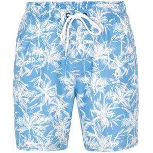 Jimmy Sanders Zwemshorts  azuur / wit