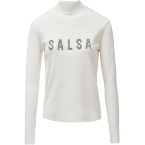 Salsa Jeans Trui  parelwit
