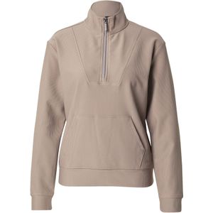 Skechers - GOLUXE RIB 1/4 ZIP - Coltrui - Grijs - Sportief