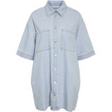 Noisy may Tussenjas 'NMOREGON'  blauw denim