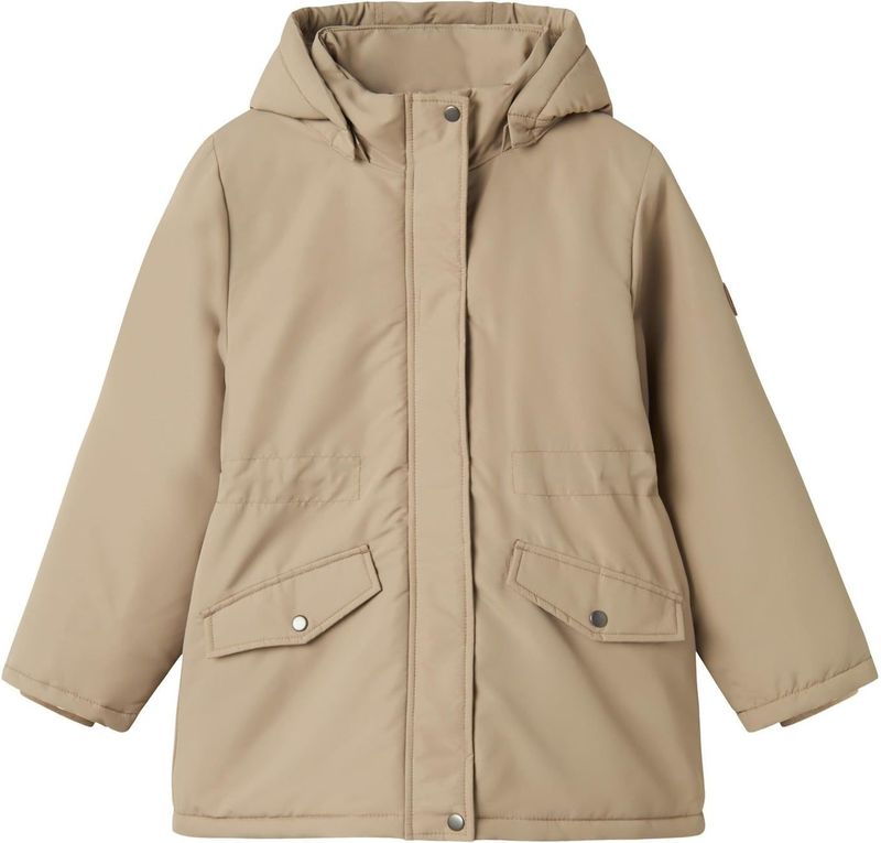 NAME IT - Parka Jas - Waterdicht - Kinderen - Lange Mouwen - Fleece Voering