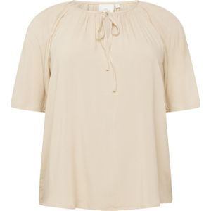 ONLY Carmakoma Blouse 'ERINNA'  beige