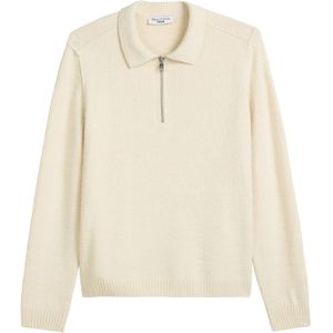 Marc O'Polo Denim - Relaxed Fit - Gebreide Pullover - Katoenmix - Polostijl