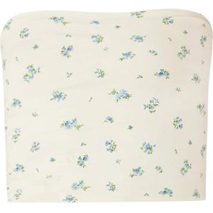 No Matter What Top  blauw / groen / wit