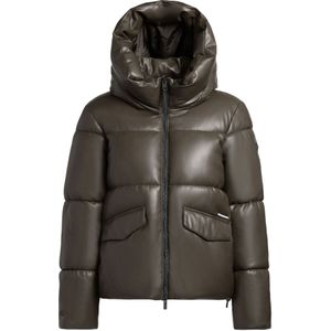 khujo Winterjas 'Aurora'  donkerbruin