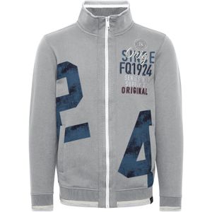 FQ1924 Sweatvest 'Magnus'  grijs