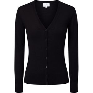 CASH-MERE.CH Gebreid vest  zwart