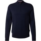 HECHTER - PARIS - Trui - Navy - Halve Rits - Lange Mouw