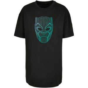 Oversized shirt 'Panther Tribal Mask'