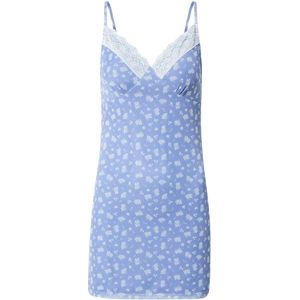 SHYX Jurk 'Raven'  lichtblauw / wit