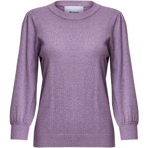 minus - Mersin - Trui - Sering - Driekwart Mouw - Normale Pasvorm