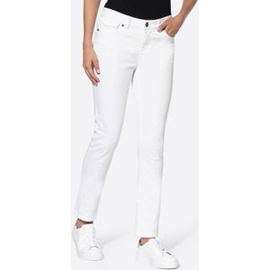 Skinny Broek - Wit - 98% Katoen, 2% Polyester