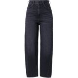 Jeans - ADDISON - Effen - Loosefit - High Waist - 7/8 Lengte