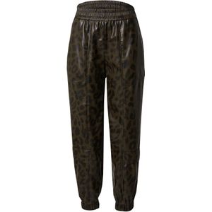 Marc Cain - Harembroek - Olijfgroen/Zwart - Imitatieleder - Dierenprint