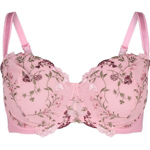 Devoted by Zizzi BH 'Lykke'  olijfgroen / sering / cyclaam