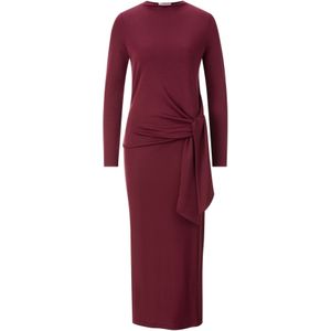 Rich & Royal - Maxi-jurk - Lyocellmix - Nauwsluitende Pasvorm - Knoopdetail