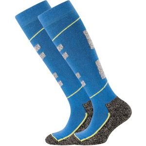 EWERS Sokken  aqua / antraciet / lichtgrijs