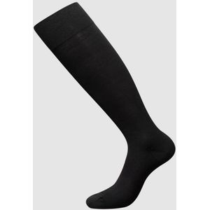 zd ZERO DEFECTS Kniekousen 'Soy fiber knee socks'  donkergrijs