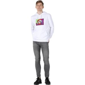 Colin's Sweatshirt  lichtblauw / lila / rood / wit