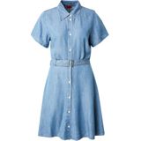 HUGO Kastami Midi Jurk - Zwart - Effen - Tijdloos Ontwerp