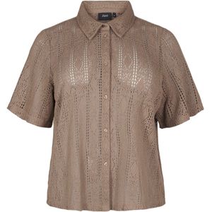 Zizzi Blouse 'Vjady'  mokka
