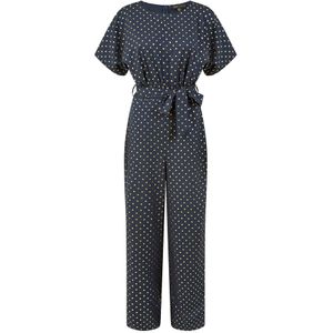 Mela London Jumpsuit  navy / wit