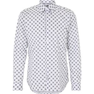Joop! - Graphic Cornflower Shirt - Overhemd - Veelkleurig - Katoen