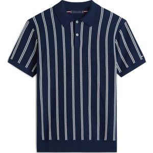 TOMMY HILFIGER Trui  navy / wit