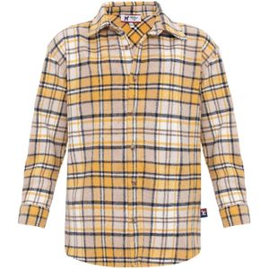 Williot Overhemd  crème / donkergeel / zwart