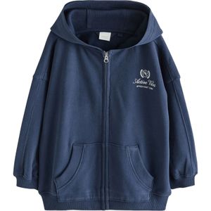 Next Sweatvest  navy / wit