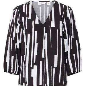 b.young Blouse 'BYHAILEY'  zwart / wit