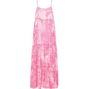 IZIA Zomerjurk  pink / wit