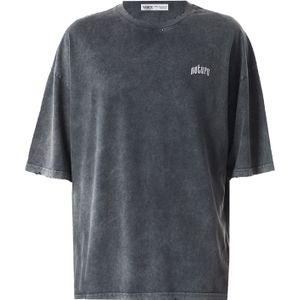 VAMOS CLO Shirt  antraciet / wit