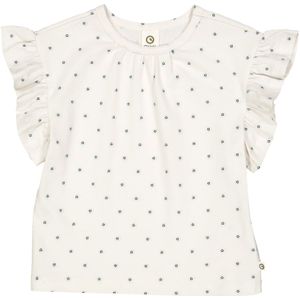 Müsli by GREEN COTTON - Shirt - Lichtblauw - Ronde Hals - Kwartmouw