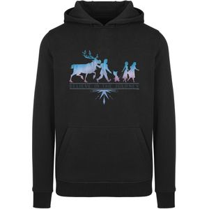 F4NT4STIC Sweatshirt 'Disney Frozen 2 Believe In The Journey'  lichtblauw / rosa / zwart