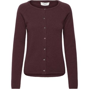 rosemunde Gebreid vest  bourgogne