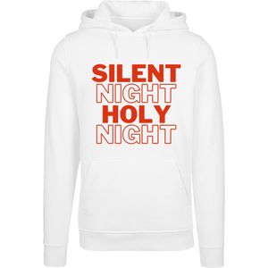 F4NT4STIC Sweatshirt 'Silent night holy night'  oranjerood / wit