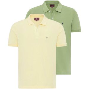 Williot Shirt  lichtgeel / lichtgroen