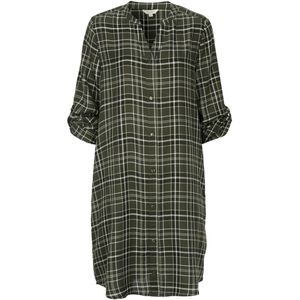 Cellbes of Sweden Blousejurk  olijfgroen / zwart / wit