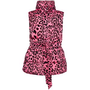 faina Bodywarmer  fuchsia / zwart