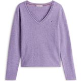 Tommy Hilfiger - Slim Fit - Gebreide Pullover - Effen/Gemêleerd - Zuivere Wol