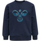 Hummel Sweatshirt 'CITRUS'  blauw / donkerblauw / oranje