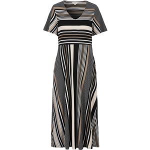 Cellbes of Sweden Jurk  brokaat / zwart / wit